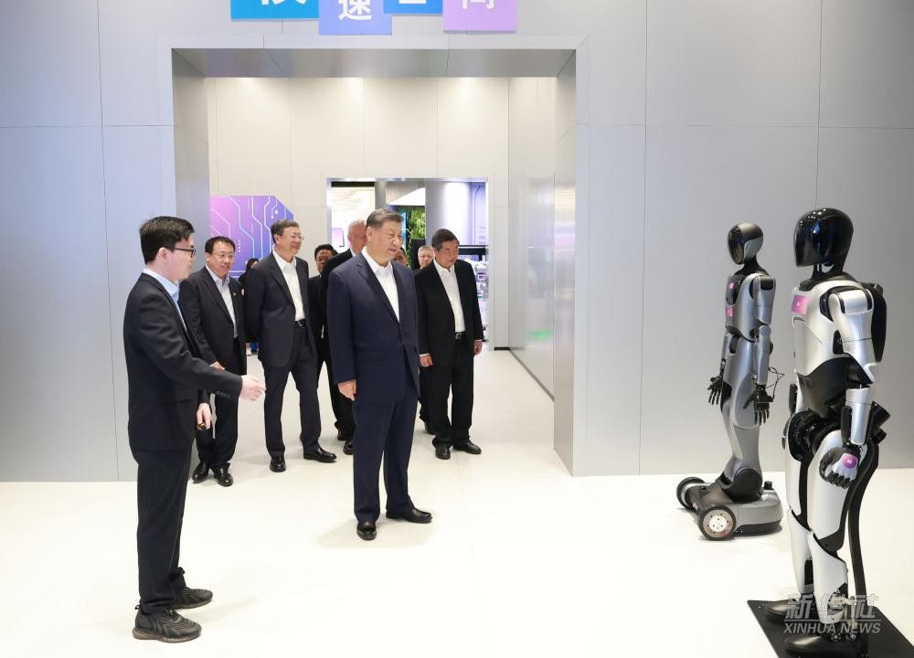习近平总书记到上海调研，G22恒峰代表具身智能行业汇报进展